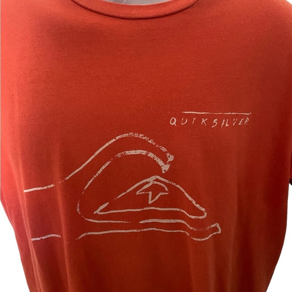 QUIKSILVER Surf Slim Fit Tee Shirt Men L Large - Picture 2 of 5